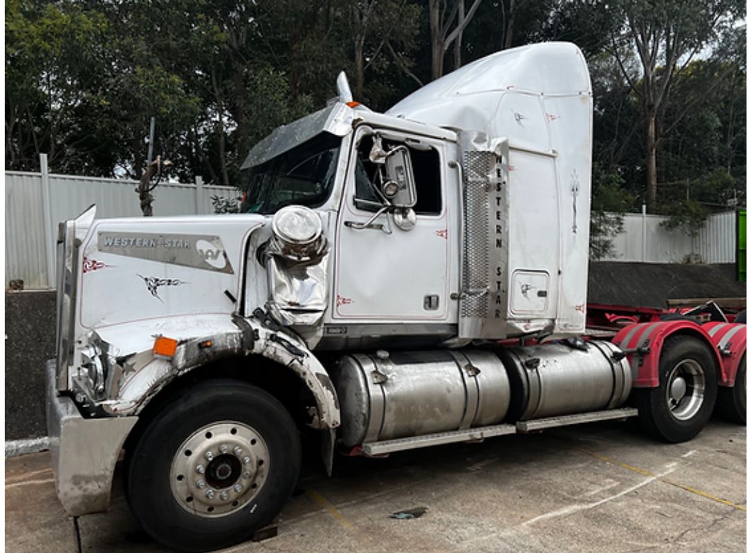 Truck smash repairs